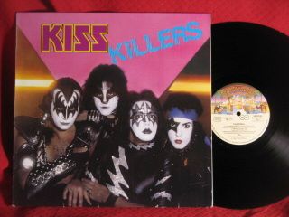 Kiss Killers Casablanca 1982 German Import Lp Record No Bar Code Vg,  Scarce See