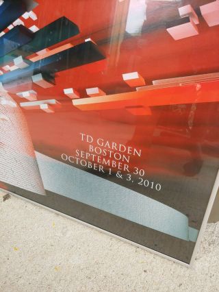 Roger Waters (The Wall Live Poster) TD Garden,  Boston,  FRAMED, 2