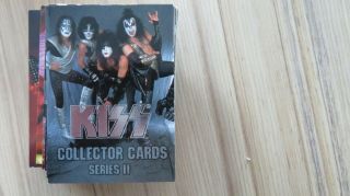 Kiss Collectors Cards Series 2 Trading Cards 91 - 180 Cards Gene Simmons