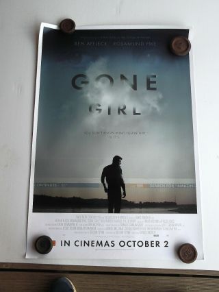 Gone Girl 1 Sheet Movie Poster Aust Version
