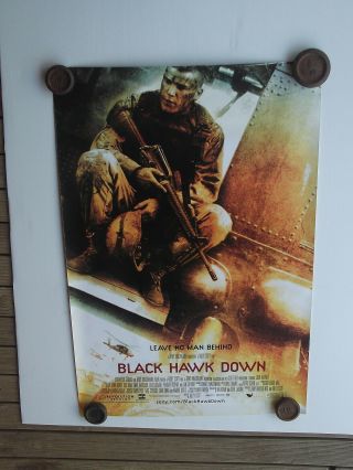 Black Hawk Down 1 Sheet Movie Poster Aust Version