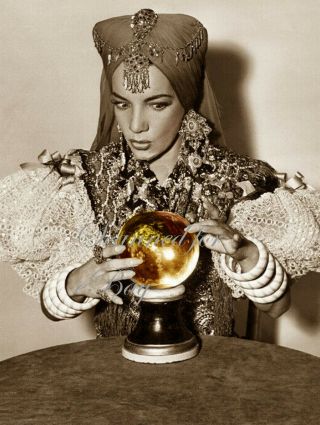 - Carmen Miranda - Fortune Teller With Crystal Ball - " Greenwich Village " 1945
