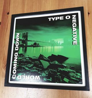 Type O Negative / World Coming Down / Promo Show Card