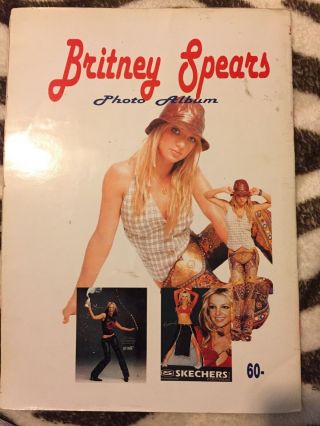 Britney Spears Photo Album Book Thailand Rare