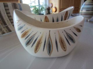 Sascha Brastoff F21 Decorative Planter Vase Bowl 7x5½t Midcentury Mod Calif Usa