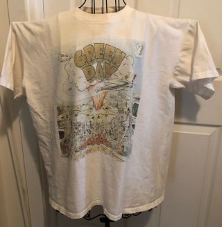 Green Day Dookie Ultra Rare Vintage Concert T - Shirt 