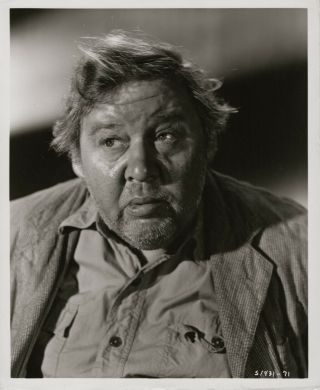 Charles Laughton 1949 Portrait.  The Bribe