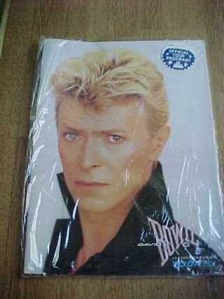 1983 David Bowie Serious Moonlight Tour Concert Program