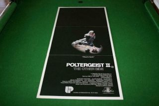 Poltergeist Ii 1986 Horror Australian Orig Daybill Movieposter In