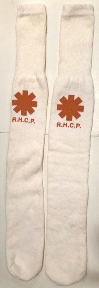 Red Hot Chili Peppers (r.  H.  C.  P. ) Rare Promo Socks - Never Used/worn