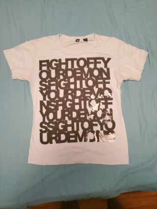Jesse Lacey Band Shirt Sz Youth L Fight Off Your Demons Devil And God