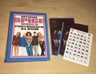 Spice Girls Official Spice World Photograph Album With Photos 1997