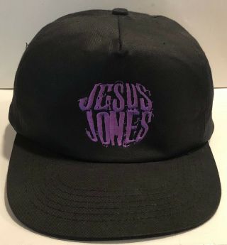 Jesus Jones Ultra Rare Vintage Concert Baseball Cap - Never Worn