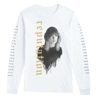 Taylor Swift Collectible 2018 Reputation Stadium Tour Long Sleeve T - Shirt - Medium