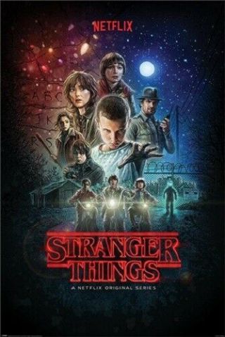 Stranger Things - One Sheet Poster 61x91cm Eleven Will Dustin Mike Hopper