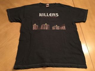 Vintage The Killers Hot Fuss Vtg Band Tee Shirt Sz L 2004