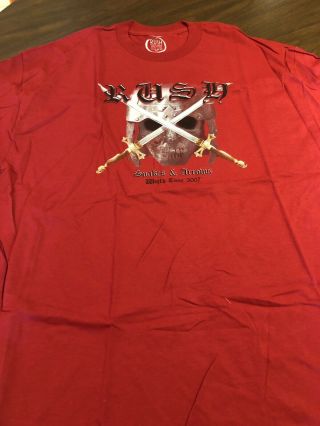 Rush Snakes And Arrows Official 2007 Tour Shirt Size Xl