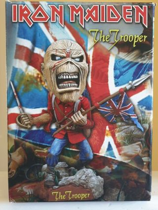 Iron Maiden Eddie Head Knocker Bobblehead The Trooper