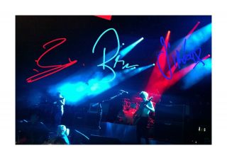 Biffy Clyro A4 Signed Picture Photograph Poster Choice Of Frame
