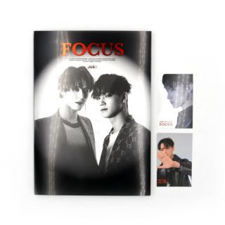 [jus2] Focus Album/a Ver Cover,  Jb Photobook,  Jb Photocards/jb Set 4