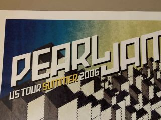 Pearl Jam 2006 Tour Poster 2