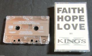 King’s X ‘faith Hope Love’ 1990 Promo Cassette