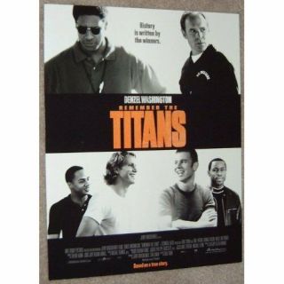 Remember The Titans Movie Poster Print 5 - American Football