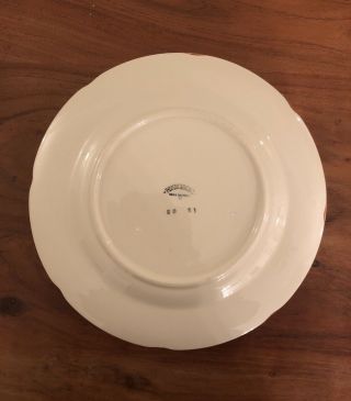 SET OF 5 Vintage FRANCISCAN APPLE Dinner Plates 10.  5 