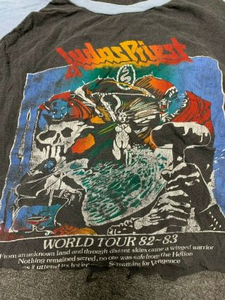 Judas Priest - Vintage Shirt World Tour 82 - 83