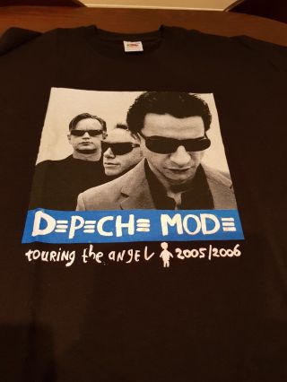 Depeche Mode Concert T Shirt Medium Touring The Angel 2005/2006 Unworn