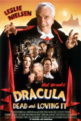 Dracula Dead And Loving It Movie Poster 1 Sided 27x40