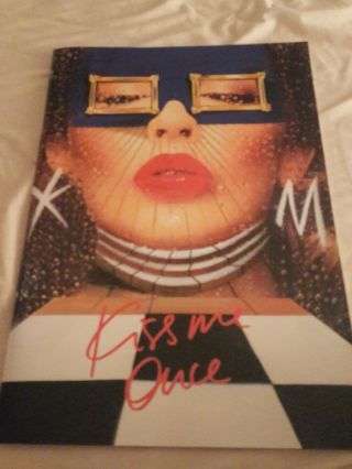 Official Kylie Minogue Kiss Me Once Tour Programme