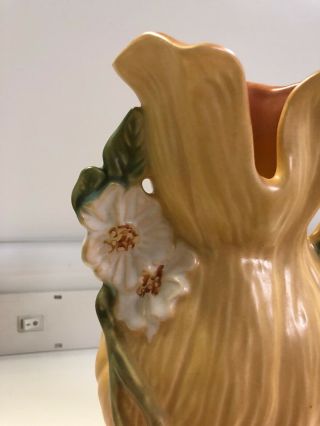 Antique Weller Pottery Double Handled Vase since 1872 9” Tall 5.  5” across Rare 2