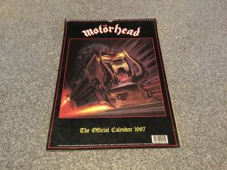 Motörhead The Official 1989 Calendar