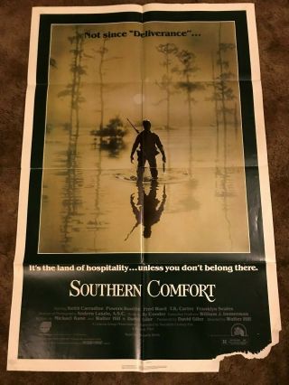 Southern Comfort Ff Rare 1981 One 1 - Sheet Movie Poster 27 X 41