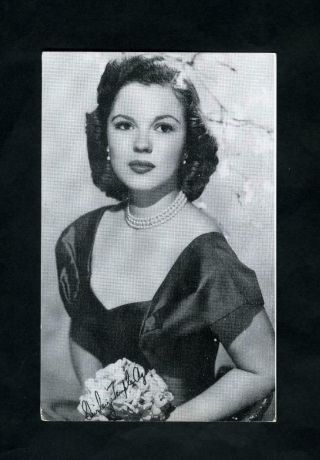 Vintage Shirley Temple Postcard 1940 