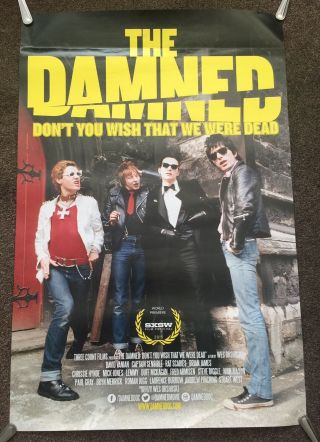 The Damned Dont You Wish That We Were Dead Official Movie Poster