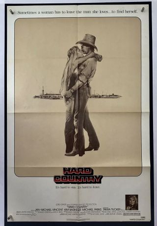 Hard Country Movie Poster (verygood, ) One Sheet 1981 Kim Basinger 4080