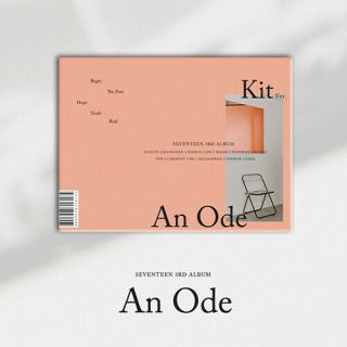 Sjmusic [seventeen] 3rd Album " An Ode " Kihno,  Book,  Card,  Etc,  Poster,