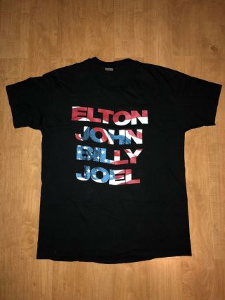 Elton John Billy Joel 1994 Face To Face Tour T Shirt Xl Vtg 90s Music Concert