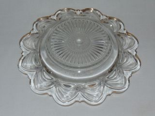 ORANTE ANTIQUE VICTORIAN EARLY AMERICAN PRESSED GLASS BUTTER DISH & LID EAPG 5