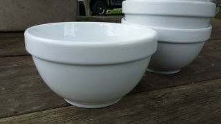 Set Of 4 Williams - Sonoma All White Essential White All Purpose Bowls