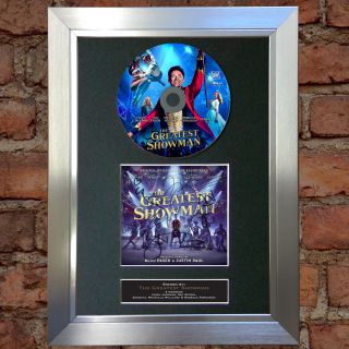 The Greatest Showman Cd And Cover Signed Autograph Mounted Print A4 169