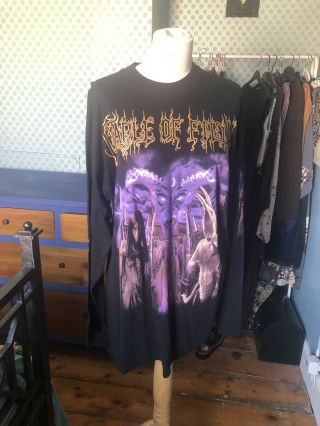 Cradle of Filth Tortured Soul Asylum Long Sleeve T Shirt size XL 3