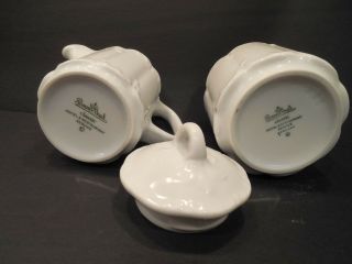 Rosenthal Classic Sugar and Creamer White Porcelain Germany 3