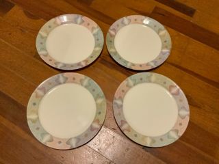 Set Of 4 Corelle Mirage Dinner Plates 10 1/4 " Southwest Beige