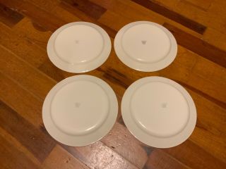 Set of 4 Corelle MIRAGE Dinner Plates 10 1/4 
