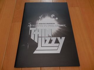 Thin Lizzy 1994 Japan Tour Book Program Phil Lynott John Sykes Scott Gorham