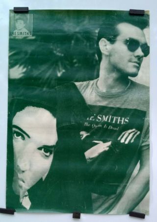 The Smiths,  Vintage Poster,  Morrisey,  19 " X 27 "
