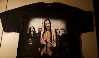 Marilyn Manson Authentic Concert T - Shirt Xl Never Worn Guns Gods & Gov 